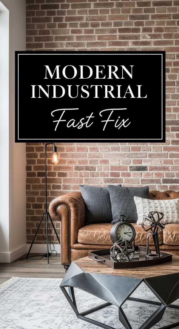 How to get the modern industrial look in 30 minutes