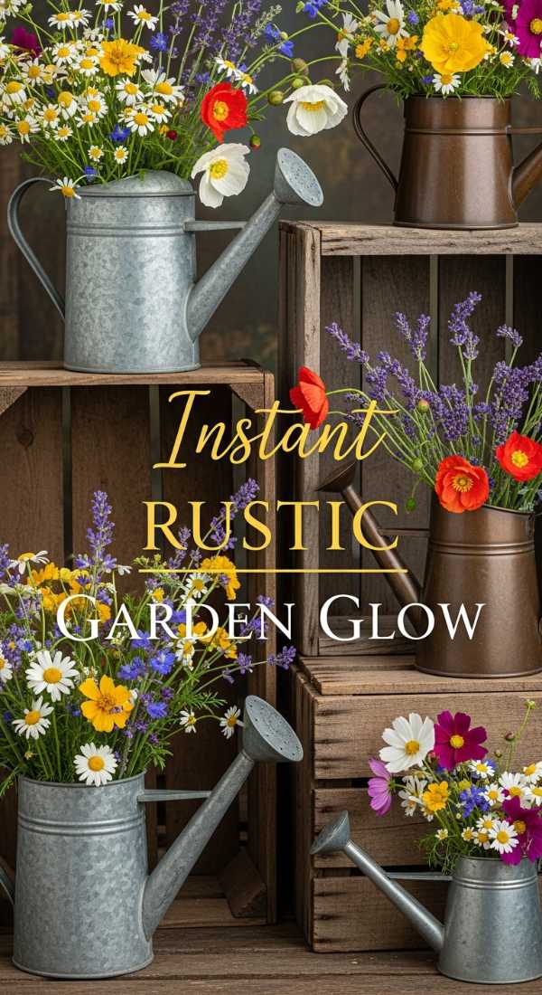 How to get the Rustic Garden look in 10 minutes