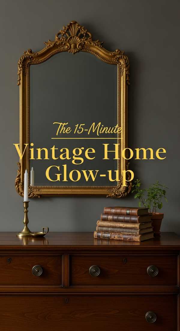 How to get the Vintage home look in 15 minutes