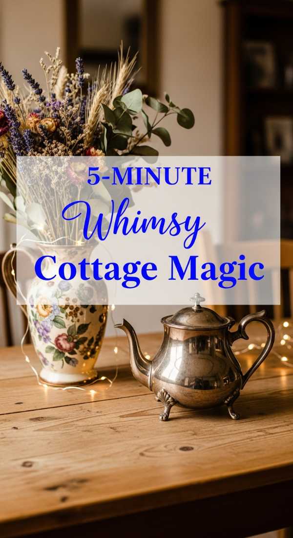How to get the Whimsy cottage look in 5 minutes