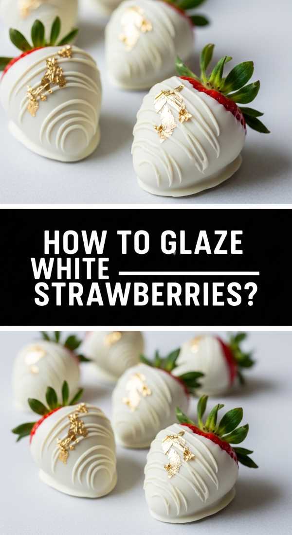 How To Glaze White Chocolate Strawberries 69ef8719e9306