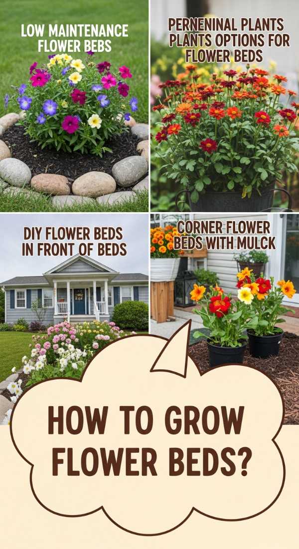 How To Grow Low Maintenance Flower Beds For A Beautiful Year Round Garden 69f2389a441bf