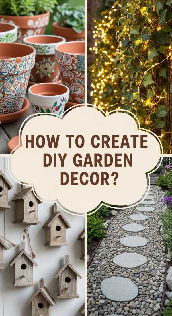 How To Handcraft Garden Accents For A Whimsical Backyard Sanctuary 69df1dae2a9e0