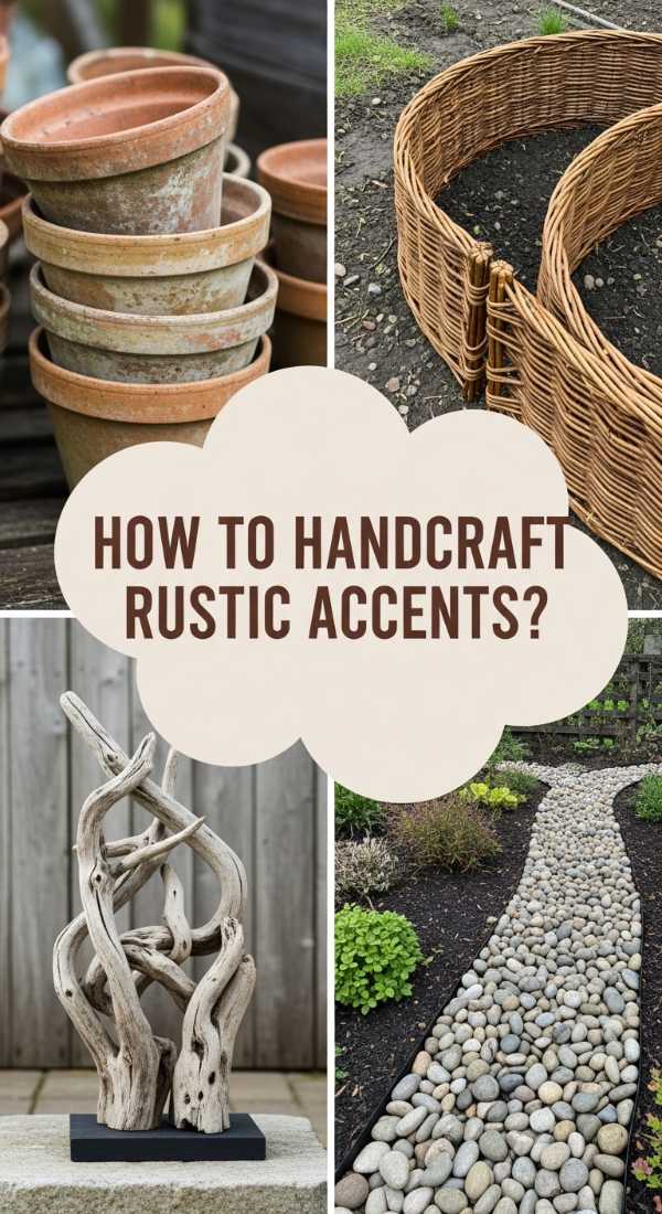 How To Handcraft Rustic Accents For A Beautifully Weathered Garden Aesthetic 69e6483fa6a30