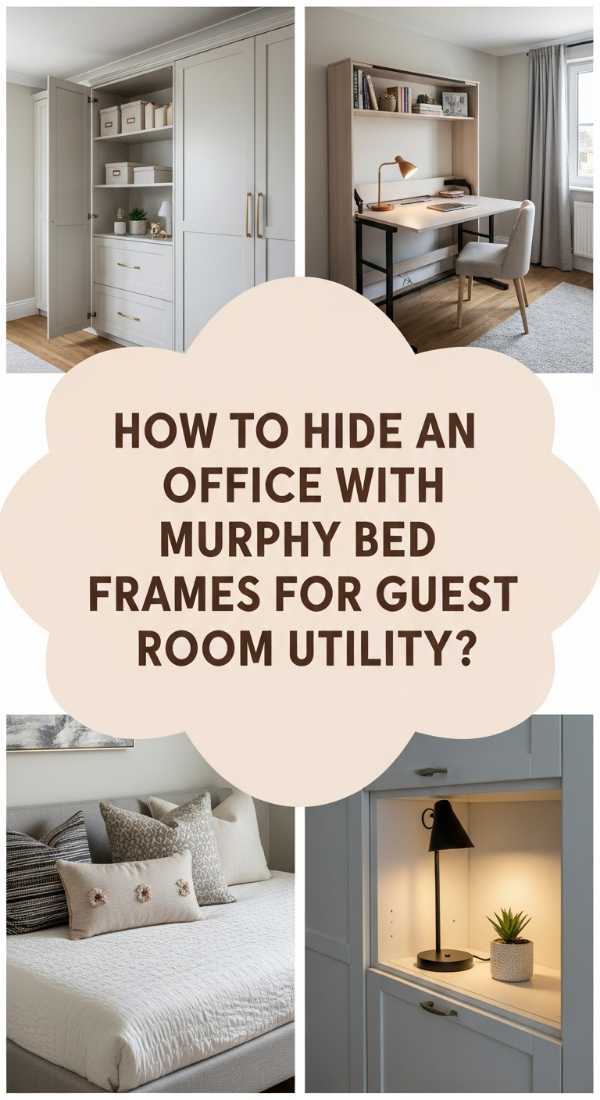 How To Hide An Office With Murphy Bed Frames For Guest Room Utility 69e9fc7003013