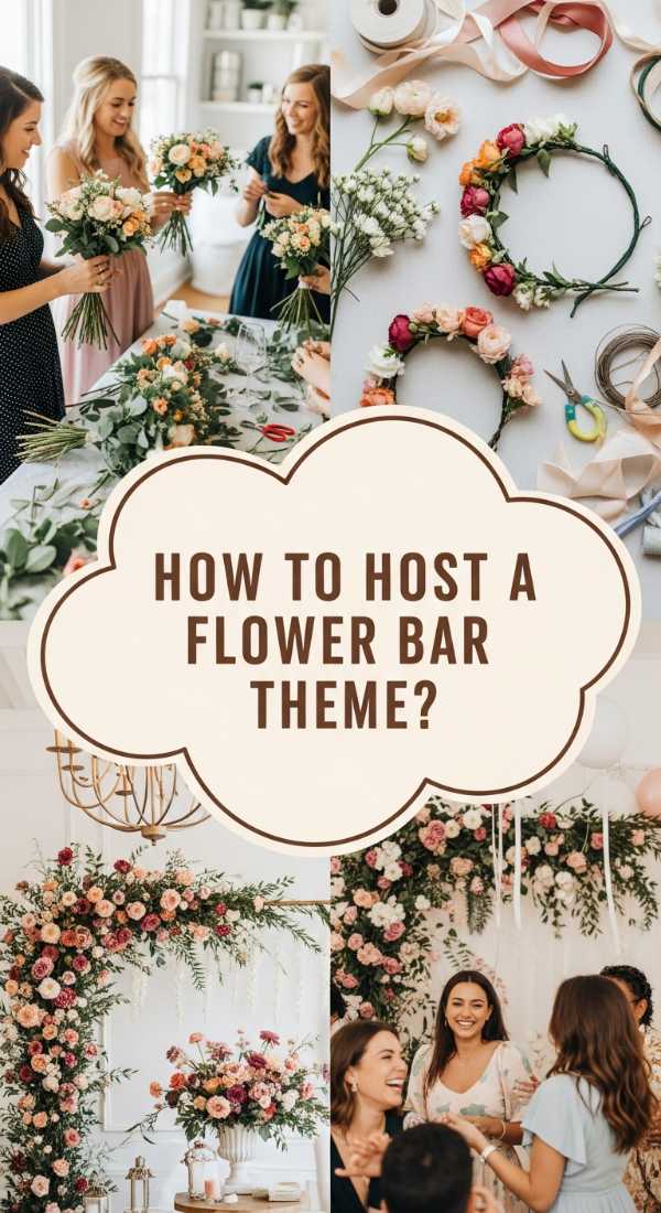 How To Host A Flower Bar Bridal Shower Theme For Lasting Memories 69f0806edffa6