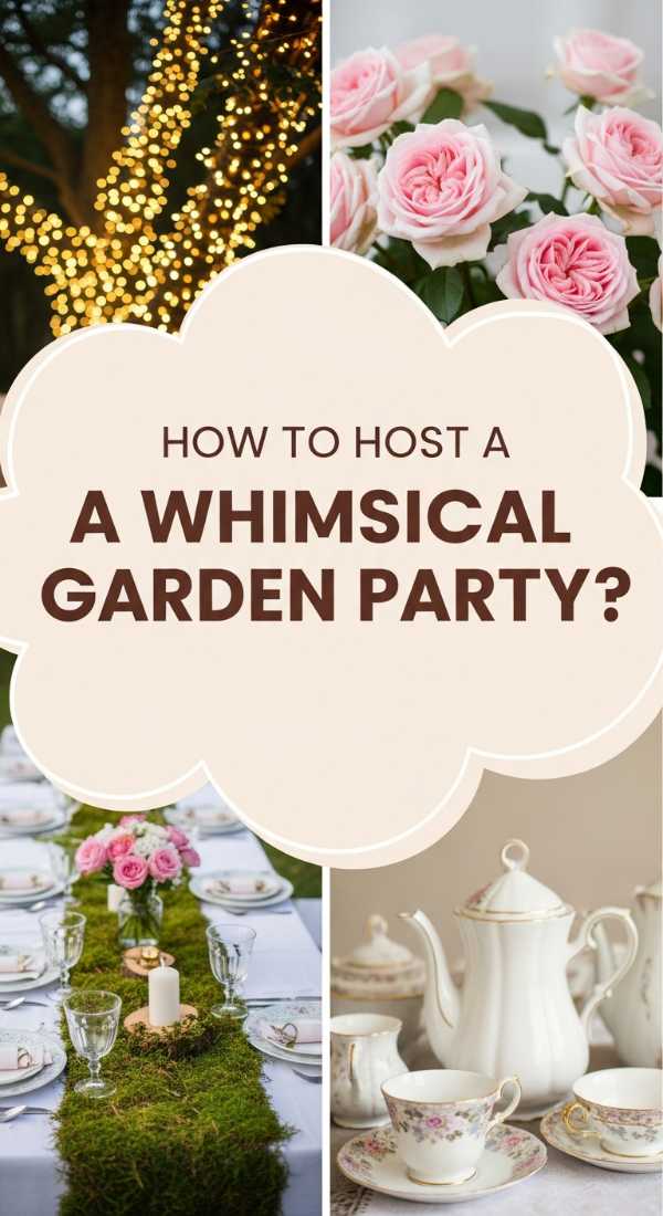 How To Host A Whimsical Garden Party For The Ultimate Enchanted Afternoon 69eb410714775
