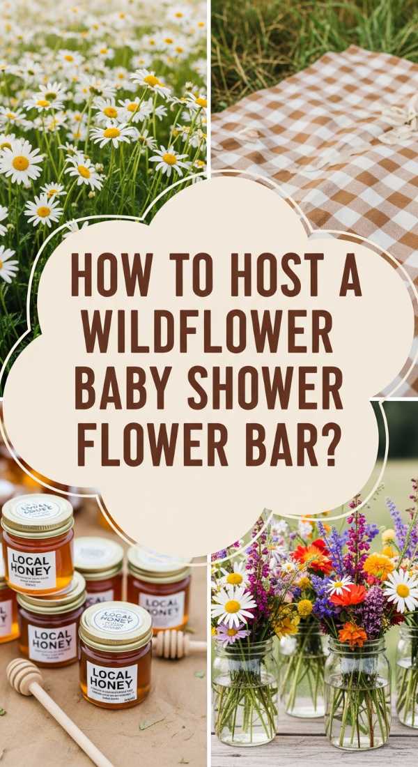 How To Host A Wildflower Flower Bar For A Nature Inspired Baby Shower 69f08067a87e9