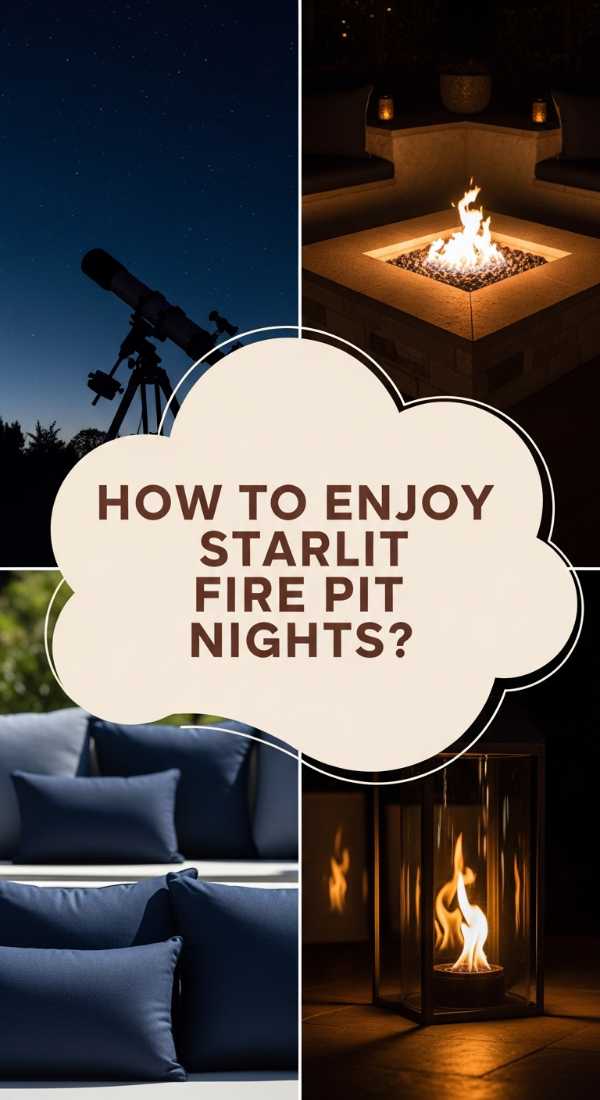 How To Illuminate A Starlit Fire Pit For A Dreamy Midnight Atmosphere 69f08200d521b