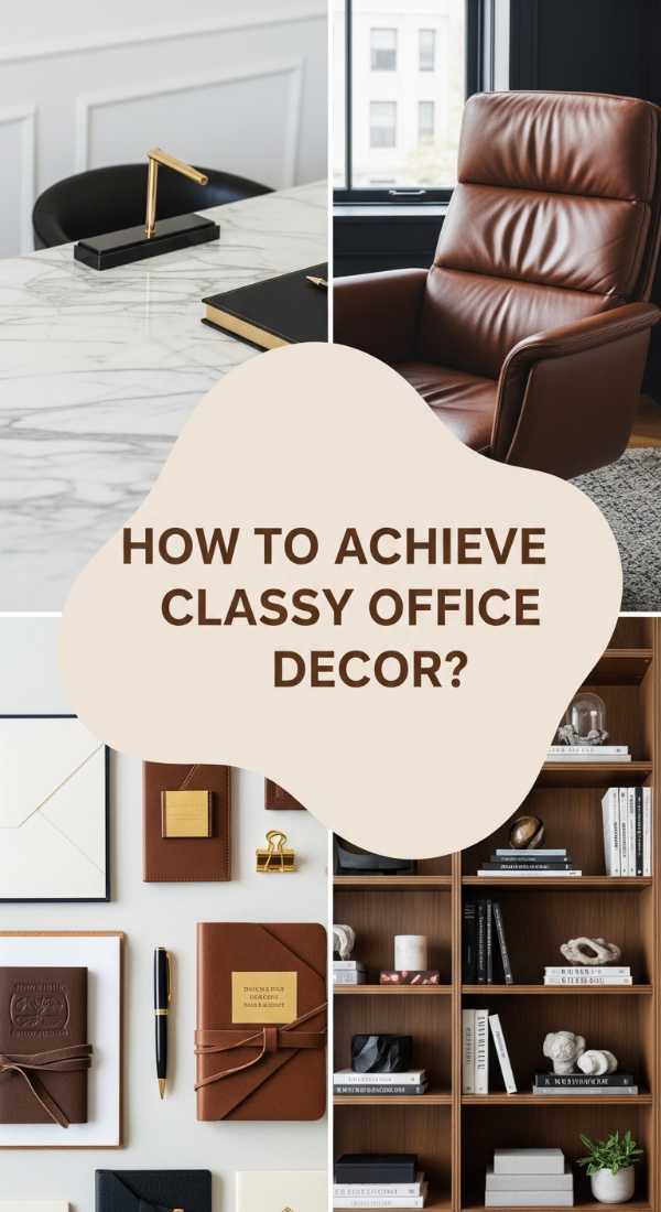 How To Implement Classy Office Decor For A Timeless Executive Look 69e9fb1e5bf40