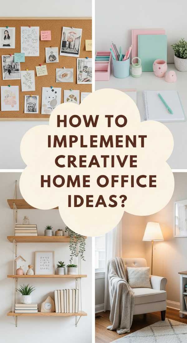 How To Implement Creative Home Office Ideas For Daily Motivation 69f0822c7635c