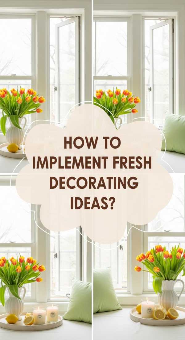 How To Implement Fresh Decorating Ideas For The Home To Welcome Spring 69f07eeb214b8