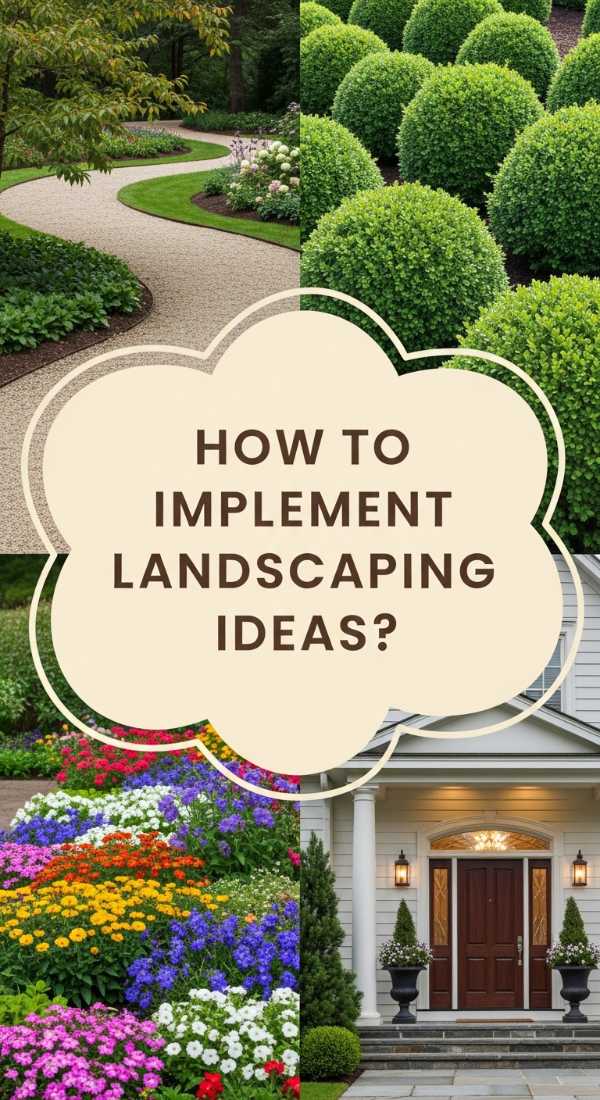 How To Implement Landscaping Ideas For Curb Appeal That Wows 69df1dab26086
