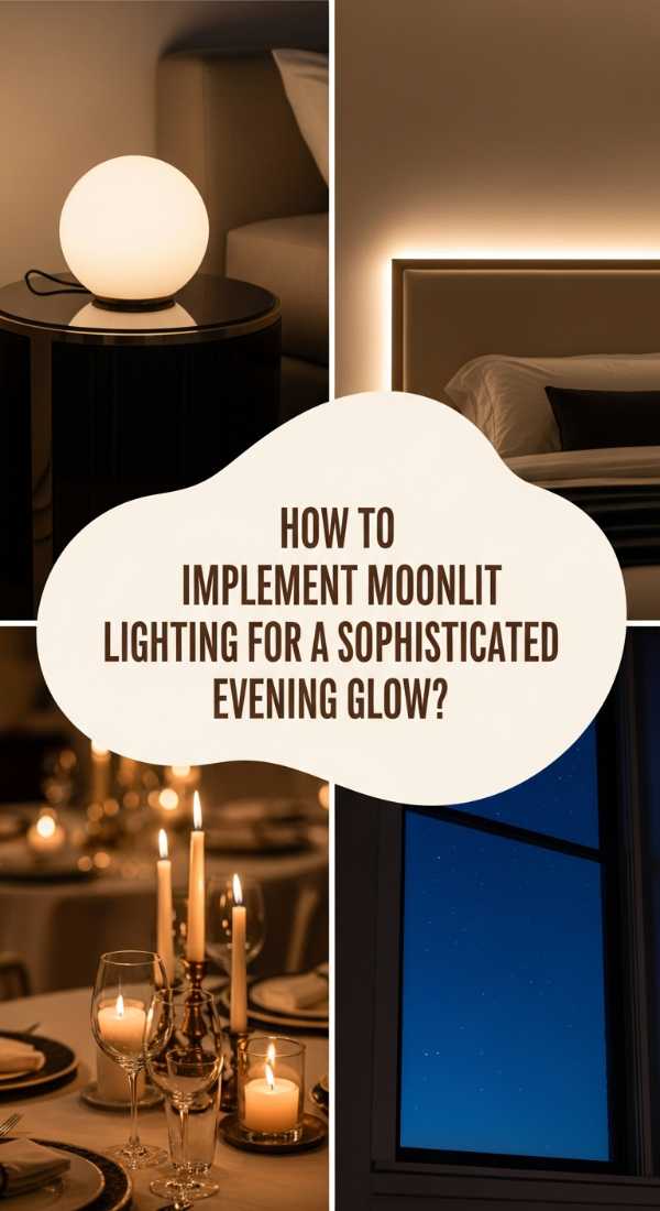How To Implement Moonlit Lighting For A Sophisticated Evening Glow 69eb41109f49e