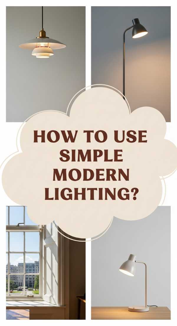 How To Implement Simple Modern Lighting For Focused Work 69eb42d9ed039