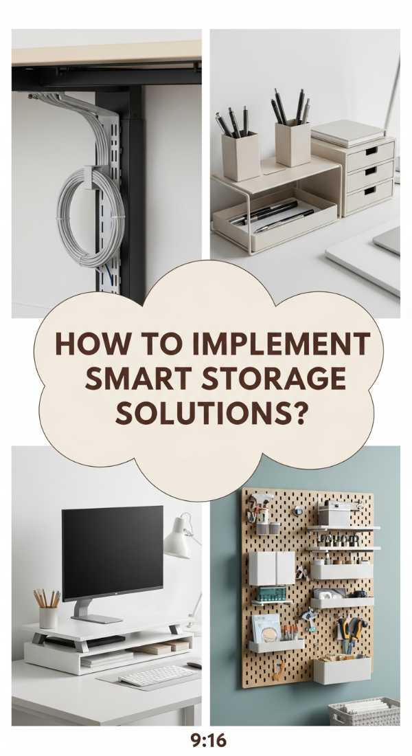 How To Implement Smart Storage Solutions For A Productive Office 69eb42bf8e545