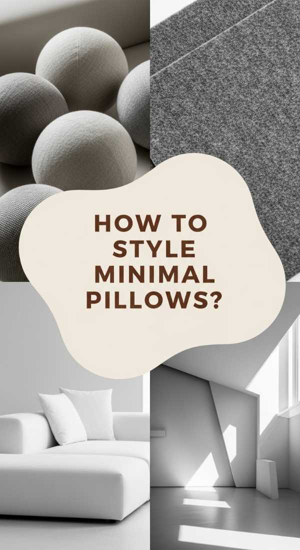 How To Implement Unique Pillow Ideas For A Modern Minimalist Home 69ecb0688f364
