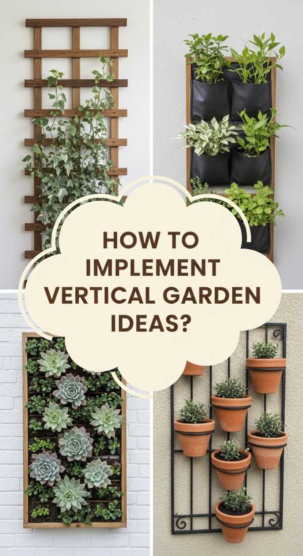 How To Implement Vertical Garden Ideas For The Ultimate Small Space Transformation 69f0804c91993