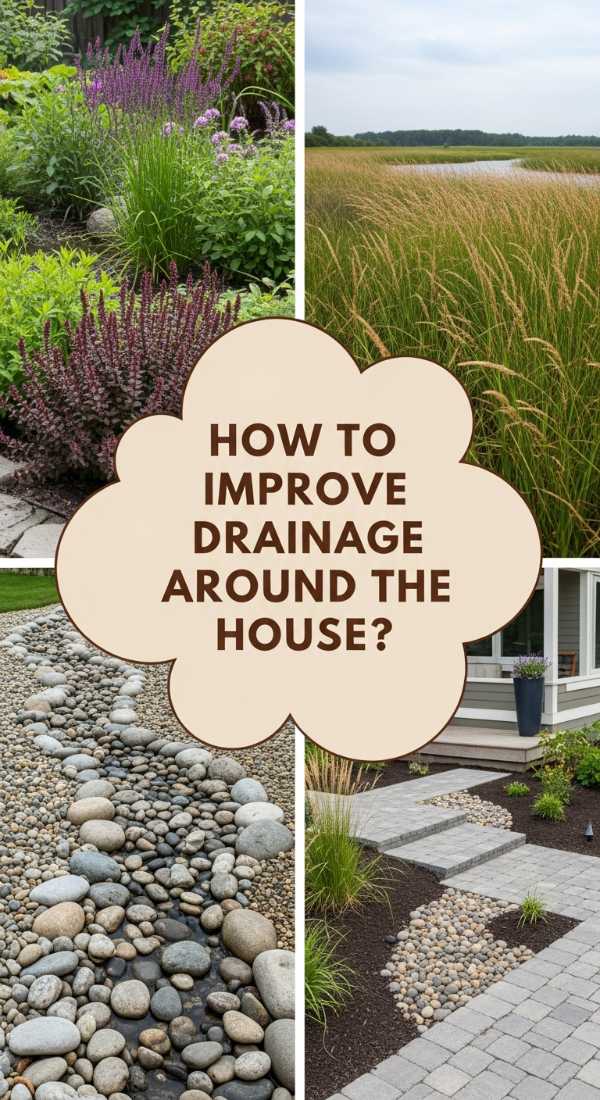 How To Improve Drainage Around House For An Eco Friendly Landscape 69edfde7e8068