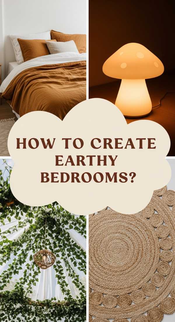 How To Incorporate Mushroom Elements For Earthy Bedrooms 69ecb07e93daa