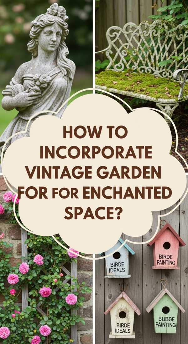 How To Incorporate Vintage Garden Decor For An Enchanted Space 69edfddd881ff