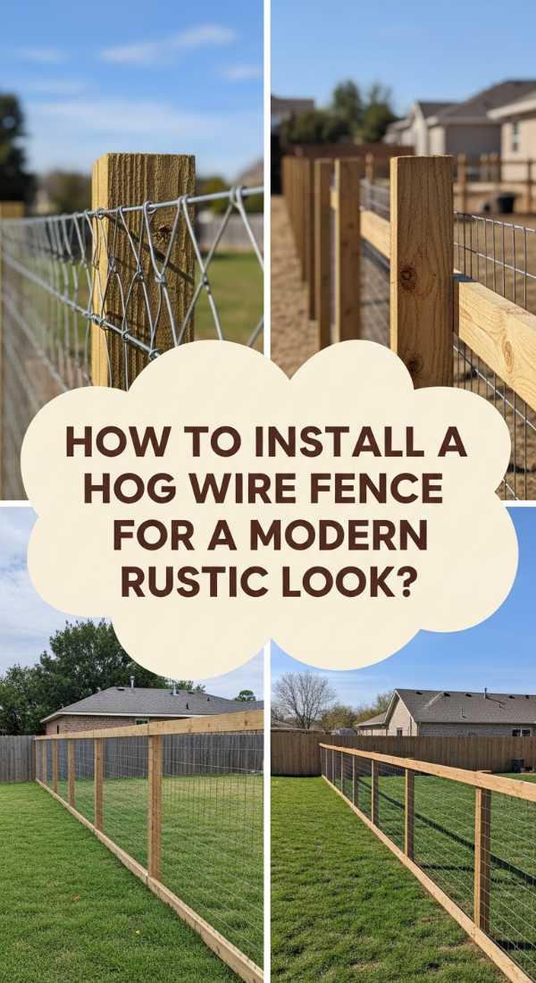How To Install A Hog Wire Fence For A Modern Rustic Look 69f08047d14cf
