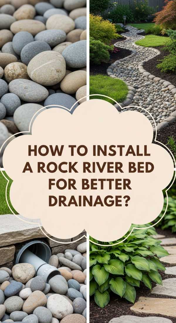How To Install A Rock River Bed For Better Drainage 69edfdc1afac4