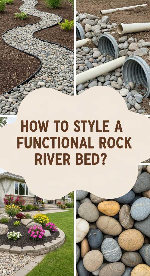 How To Install A Rock River Bed For Better Property Drainage 69edfdbdbb9a9
