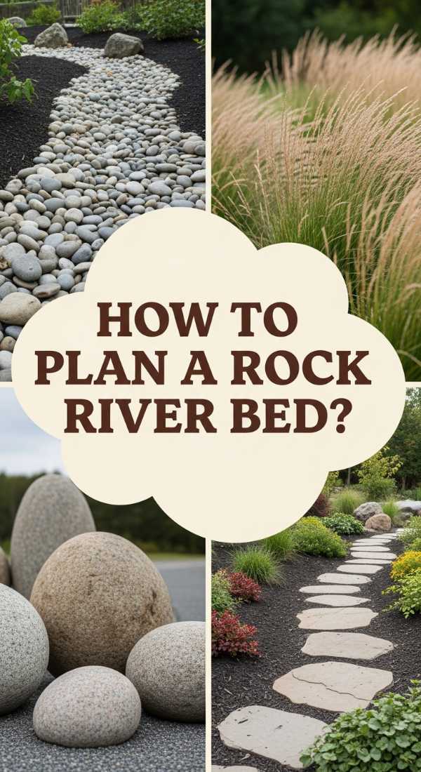 How To Install A Serene Rock River Bed For A Natural Landscape Design 69edfbf1cb8a1