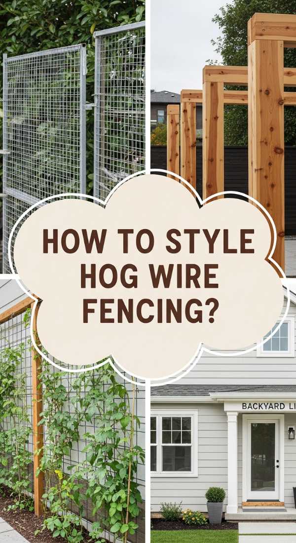 How To Install Hog Wire Fencing For Modern Garden Security 69e9fc7a2cc2a