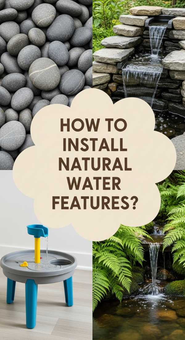 How To Install Natural Water Features For Serene Garden Vibes 69edfdd9bff96
