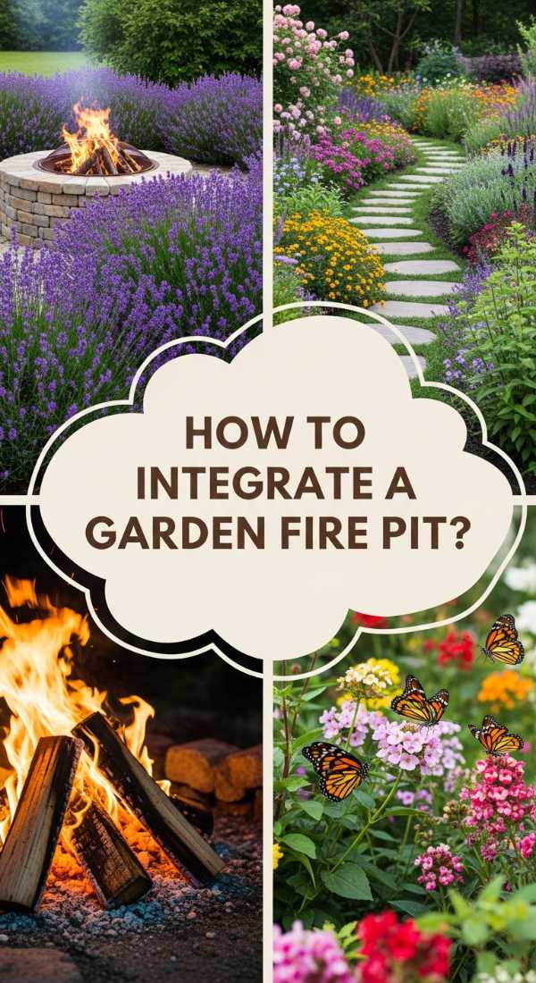 How To Integrate A Fire Pit Into Your Garden For Natural Organic Beauty 69f08230527da