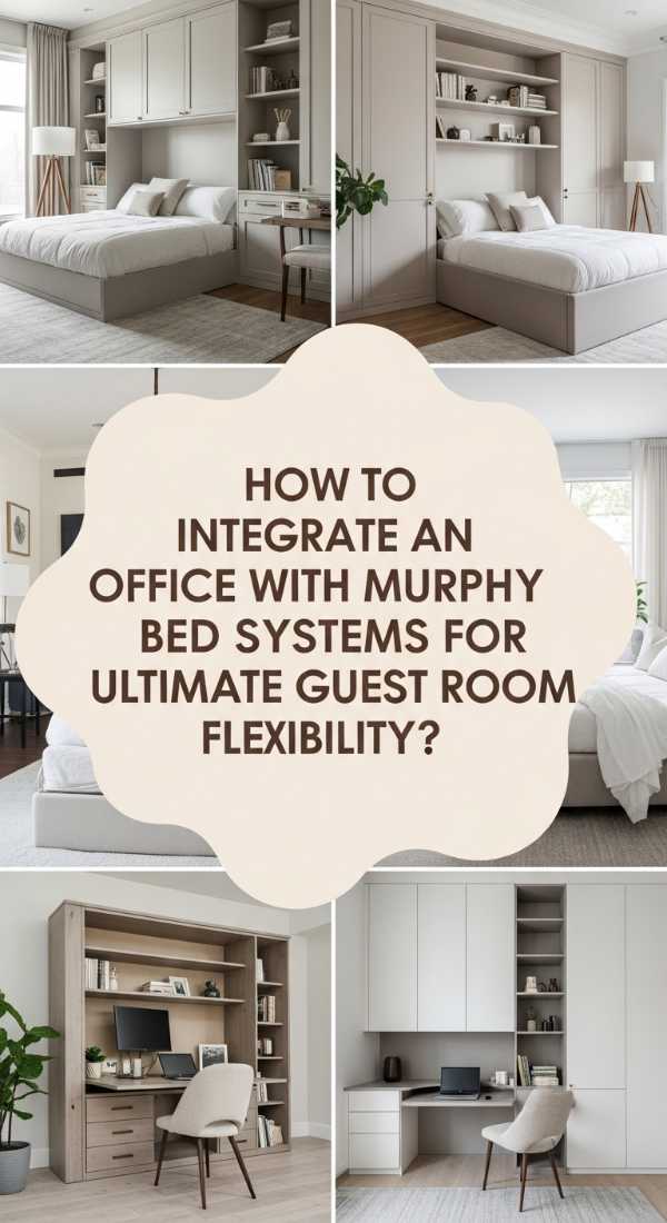 How To Integrate An Office With Murphy Bed Systems For Ultimate Guest Room Flexibility 69e3256f7e809