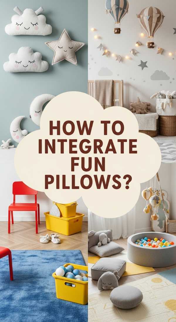 How To Integrate Fun Throw Pillows For A Whimsical Atmosphere 69ecaede71501