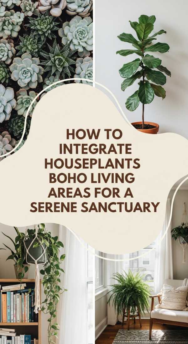 How To Integrate Houseplants Into Boho Living Areas For A Serene Sanctuary 69e3243c2911f