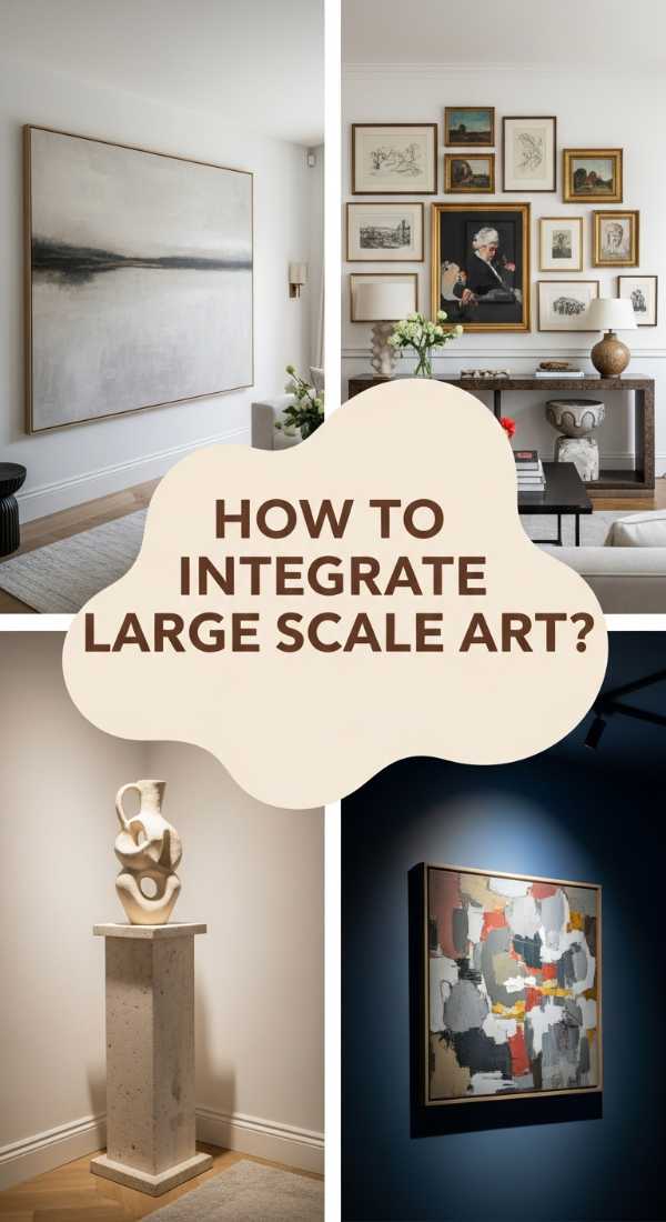 How To Integrate Large Scale Art For Upscale Home Styling That Makes A Statement 69e4bdf9db37e