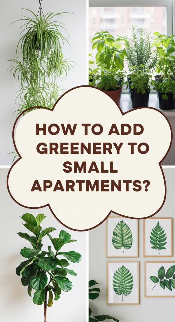 How To Integrate Lush Greenery Into Small Apartment Living For A Fresh Vibe 69e32435740e4