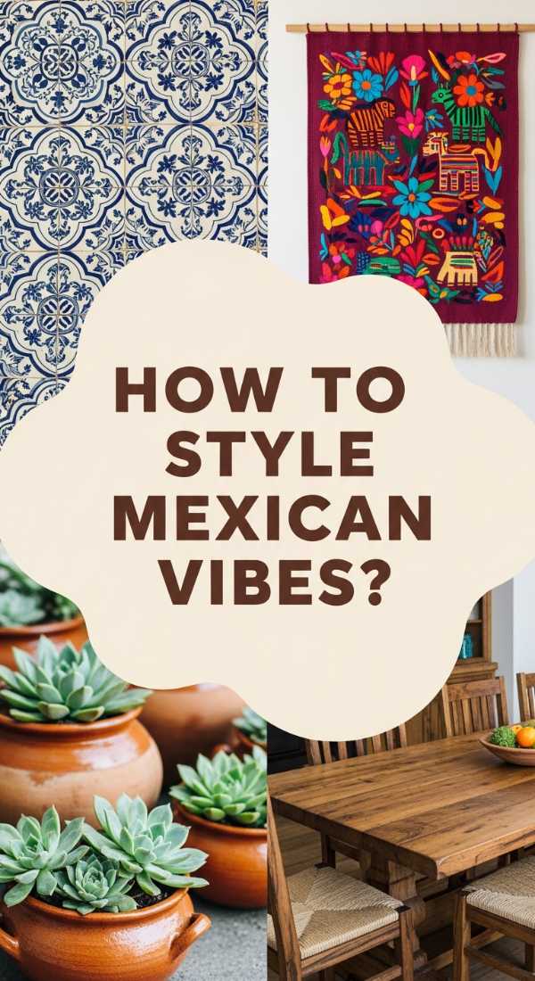 How to Integrate Mexican Home Decor for Vibrant Energy