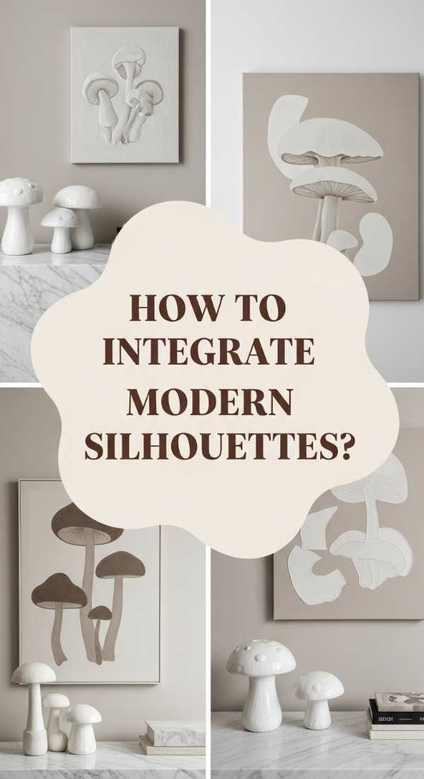How To Integrate Modern Mushroom Silhouettes For Sophisticated Style 69ecb0827bd2b