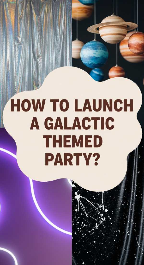 How To Launch A Galactic Themed Party For An Out Of This World Celebration 69eb410818548