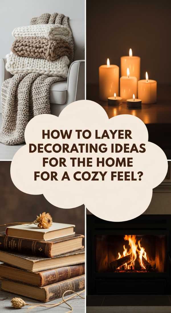 How To Layer Decorating Ideas For The Home For A Cozy Feel 69f08218ecdc7