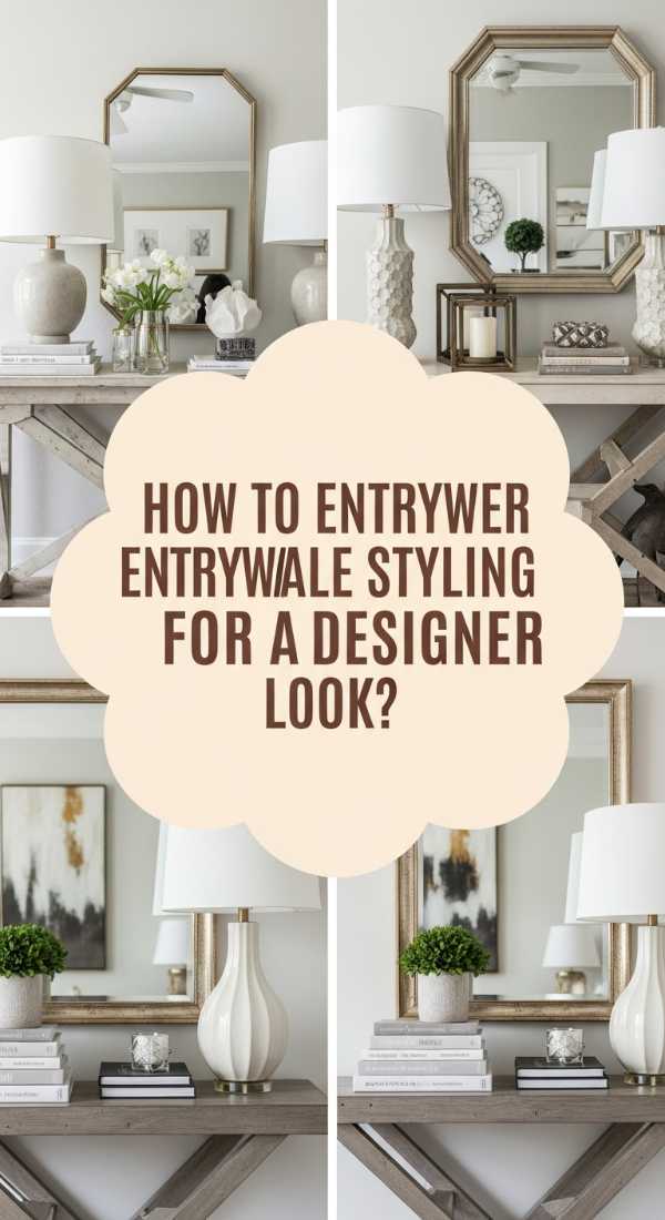 How To Layer Entryway Table Styling For A Designer Look 69ecacfe5185a