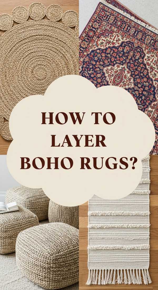 How To Layer Rugs In A Boho Living Room For Maximum Texture 69e3243b29967