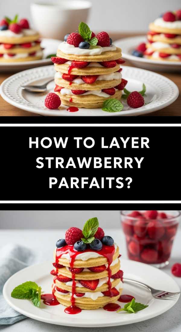 How To Layer Strawberry Parfaits 69ee3ad3a9167