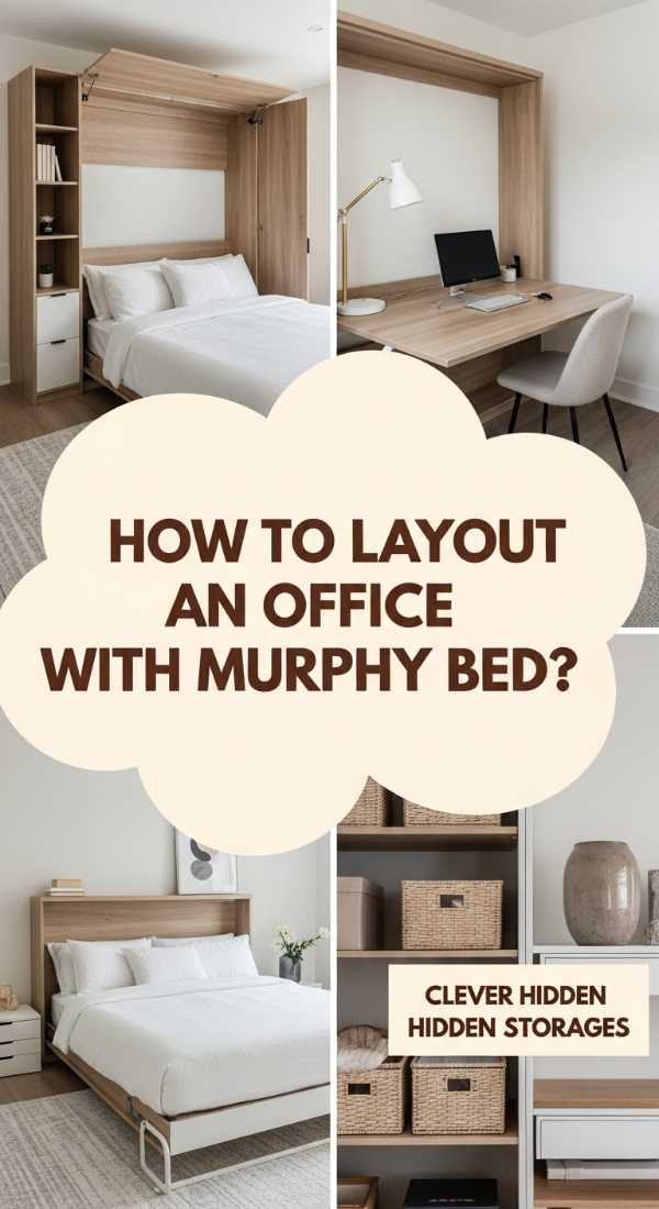 How To Layout An Office With Murphy Bed Ideas For Seamless Guest Hosting 69e72457872f5