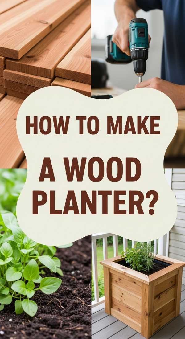 How To Make A Diy Wood Planter Box For A Personal Green Space 69f2388057e59