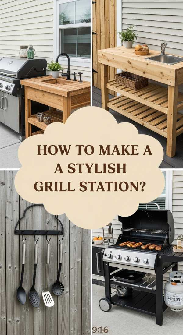 How To Make A Stylish Grill Station For Affordable Outdoor Entertaining 69f2350344e81