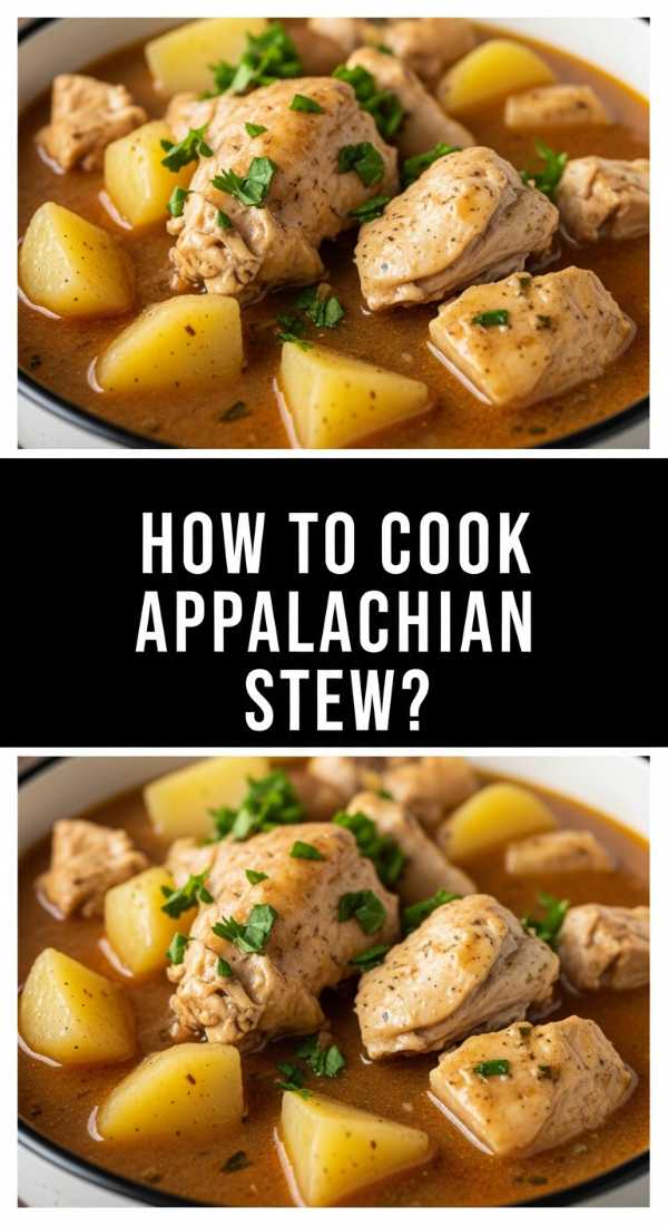 How To Make Appalachian Chicken Stew 69df696f71d82