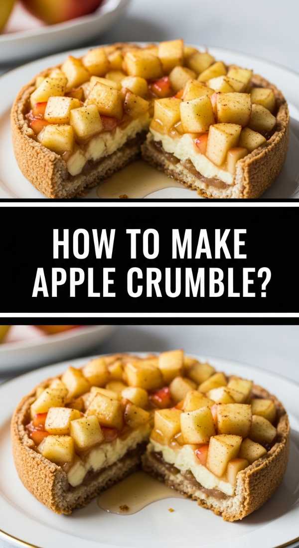 How to make apple crumble?