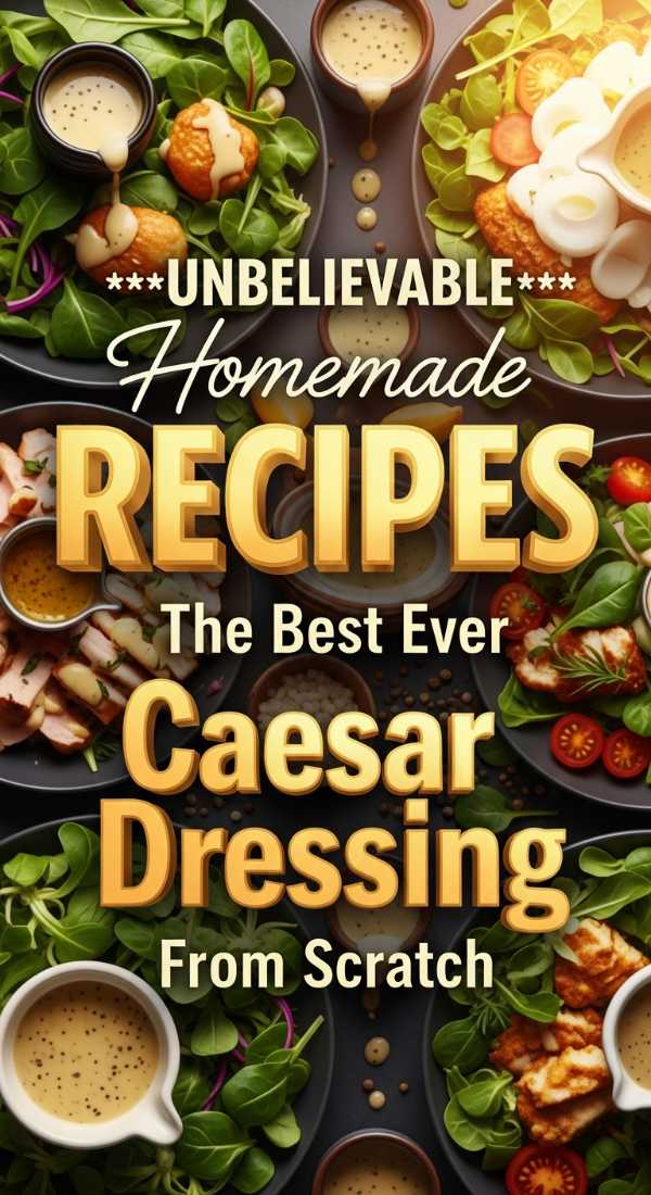 How To Make Authentic Homemade Caesar Salad Dressing 69dfd95b969f3